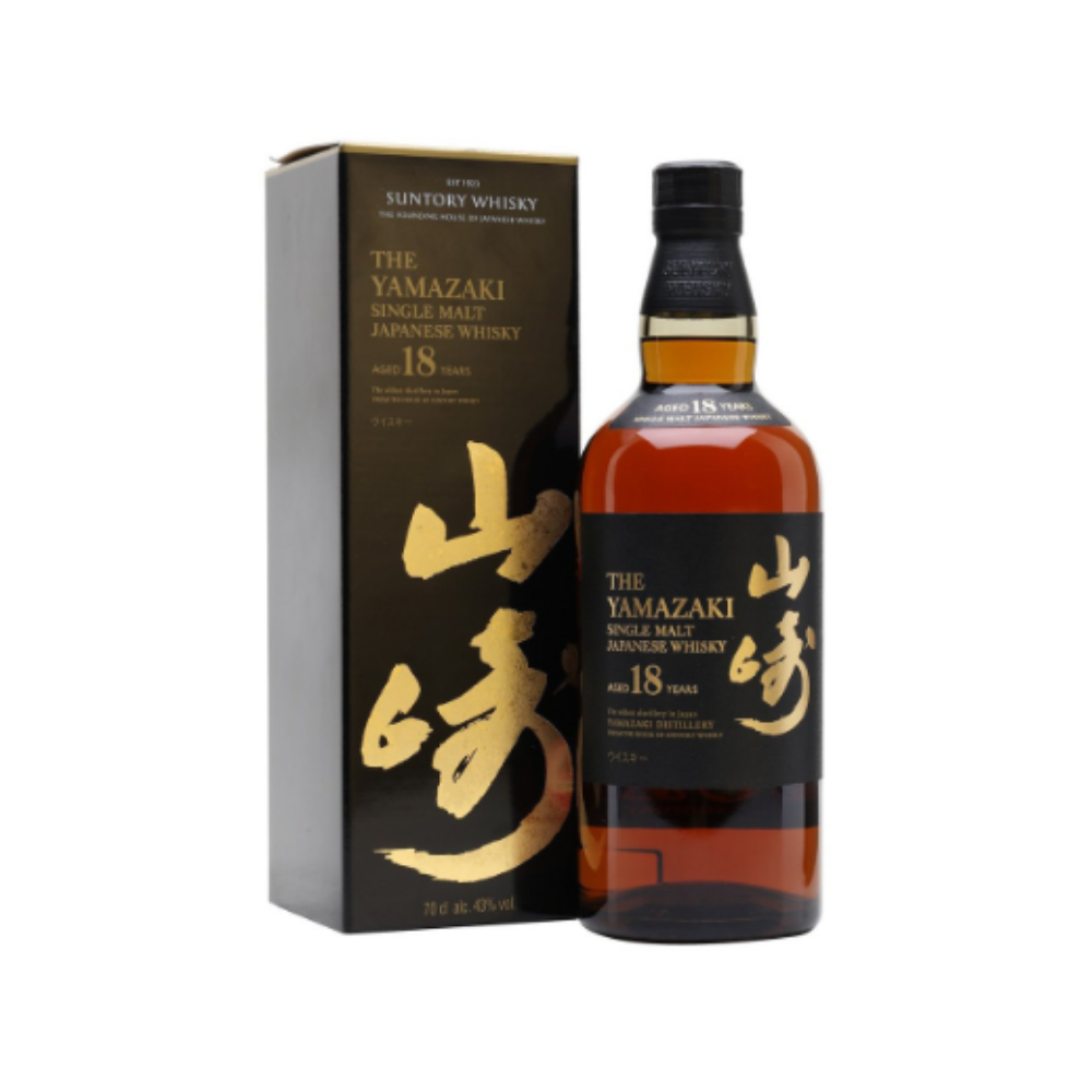 THE YAMAZAKI 18 YO SINGLE MALT WHISKY Since 1939